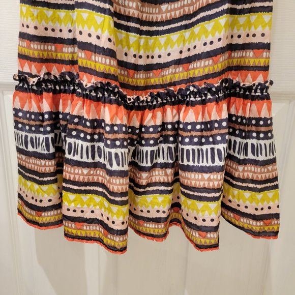 Anthropologie Peyton Silk Dress Size XS Ne Quittez Pas Off Shoulder Flowy Boho - Picture 7 of 12